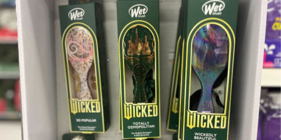 Wicked Wet Brush Detangler w/ Hair Accessory Just $13.49 on Kohl’s.com (Reg. $18)