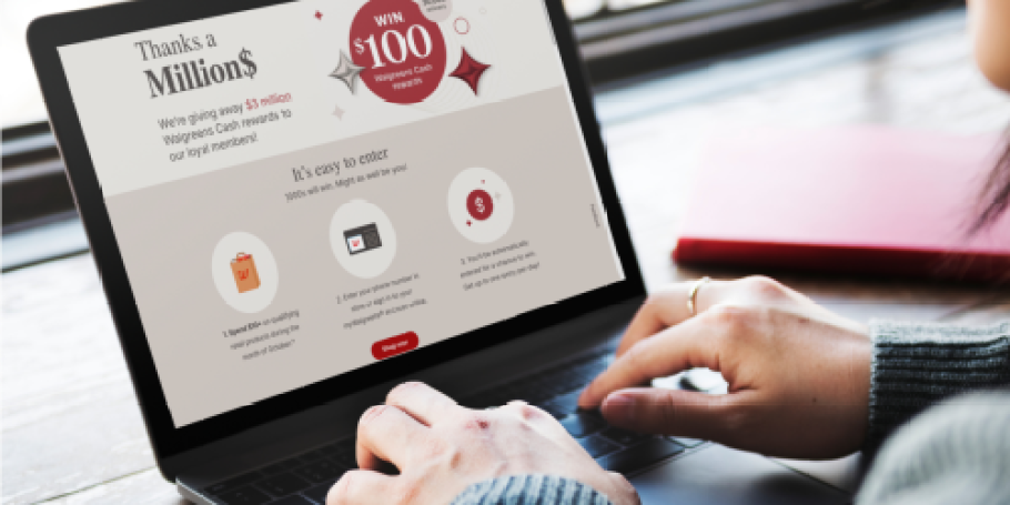 Check Your Email – You May Have Won $100 Walgreens Cash!