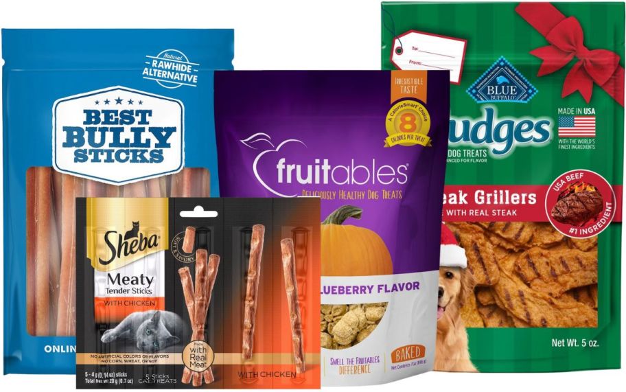 assorted pet treats
