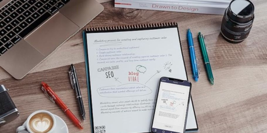 Rocketbook Smart Reusable Notebook Just $13.99 Shipped on Amazon (Reg. $37)