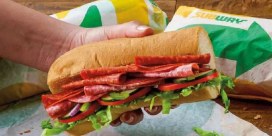 Best Subway Coupons: Buy a Footlong, Get a FREE 6″ Sub!