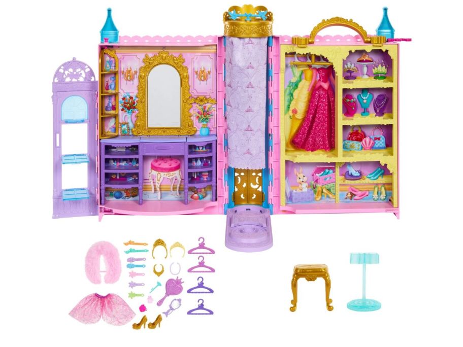 Disney Princess Ready for the Ball Closet Playset 