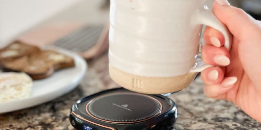 Coffee Mug Warmer Just $8.49 on Amazon (Reg. $17) | Doubles as a Candle Warmer!
