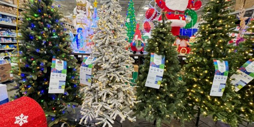 Balsam Hill Pre-Lit 7.5′ Flocked Christmas Tree $196 Shipped on Lowes.com (Reg. $348)