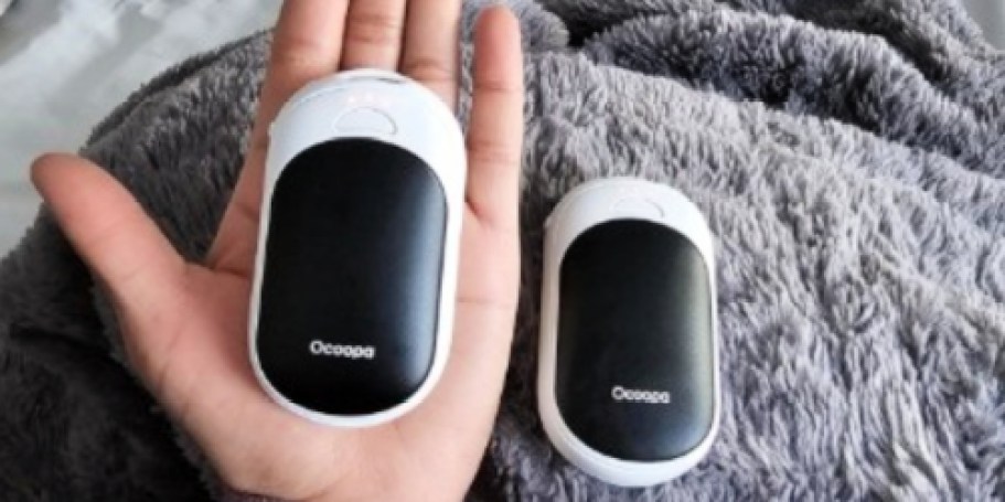 Rechargeable Hand Warmers Set Only $12 Shipped on Amazon (Reg. $30)