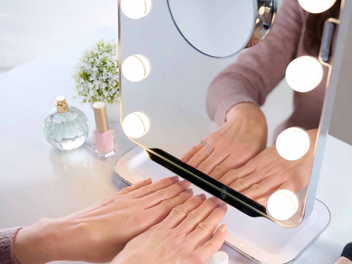 Sharper Image Vanity Mirror from $92 Shipped (Reg. $230) – Includes Dual Fans for Cooling & Manicures!