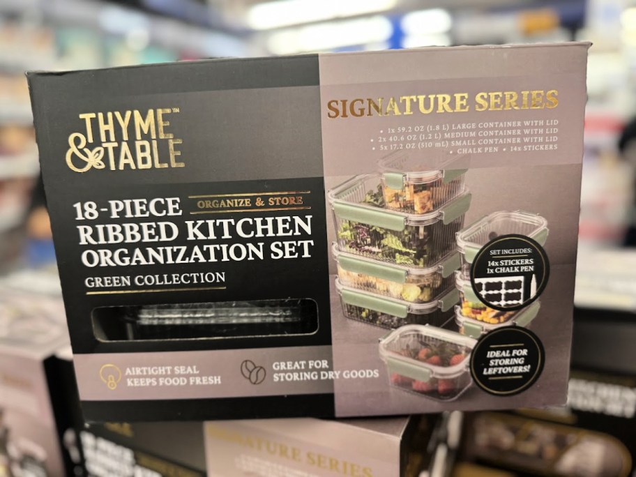 Thyme & Table 18 Piece Food Storage Container package