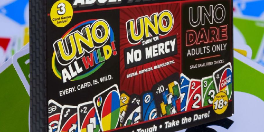 UNO Card Game Bundle Just $15 on Walmart.com | Includes 3 Games!
