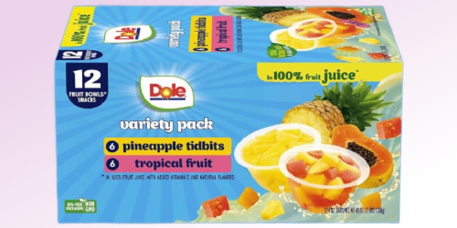 Dole Fruit Cups 12-Pack Only $5.73 Shipped on Amazon (Just 48¢ Each)