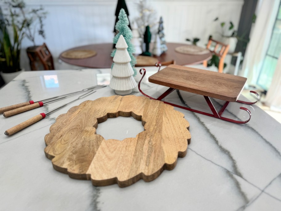 serving boards for holiday appetizers 