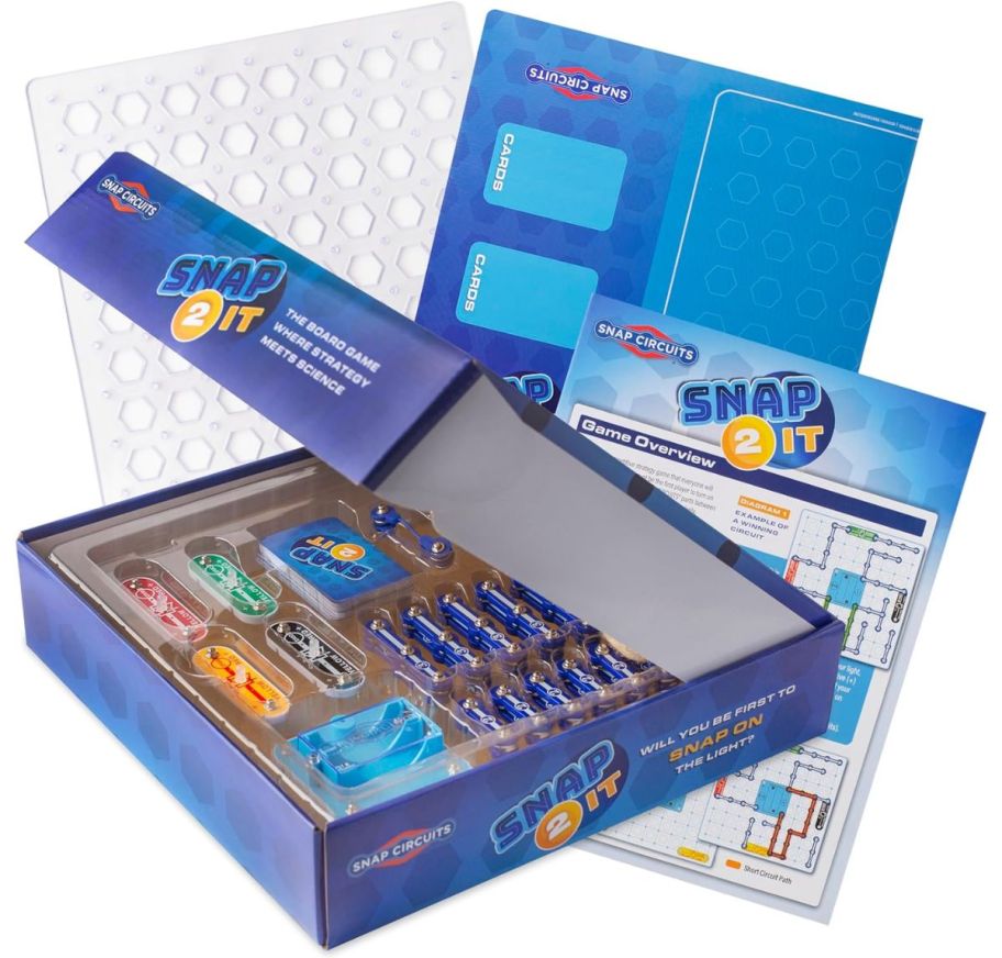 snap to it game box and contents