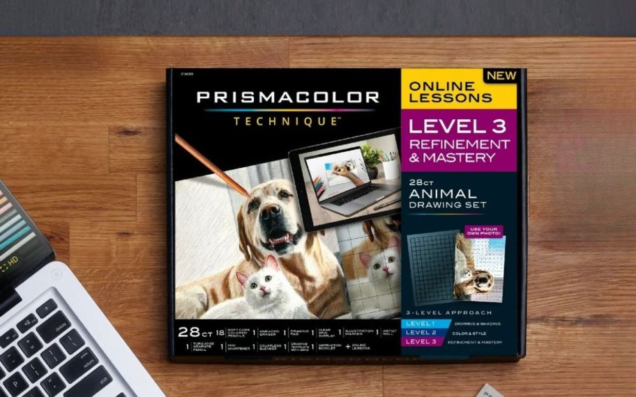 prismacolor drawing set box