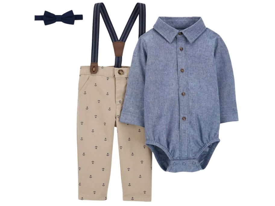 Carter's Just One You Toddler Boys' Suspender Set