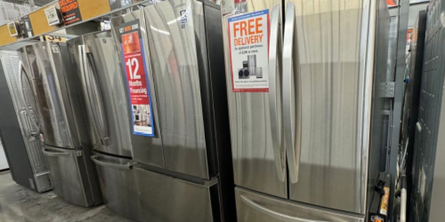 Up to 40% Off Home Depot Appliances (+ Up to Extra $500 Off LG!)