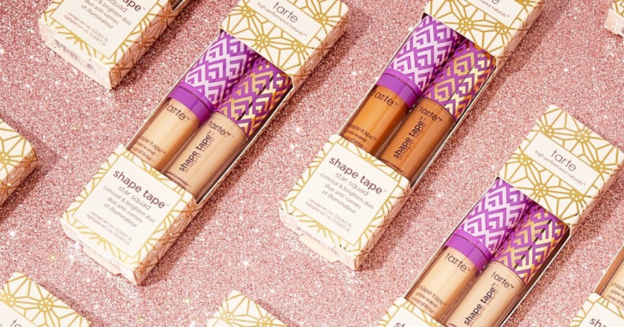 Over 70% Off Tarte Cosmetics + FREE Shipping | Mini Shape Tape 2-Pack Only $8 Shipped