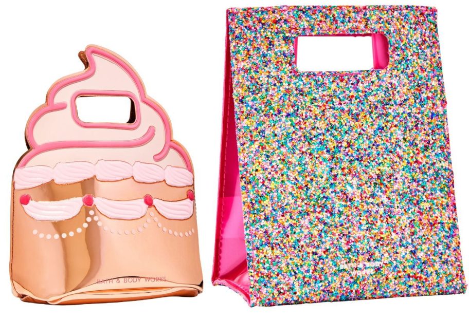 bath and body works gift bag stock images