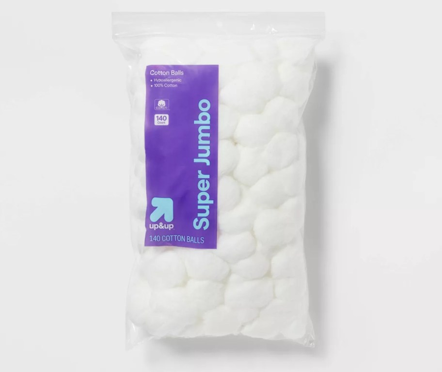 bag of cotton balls
