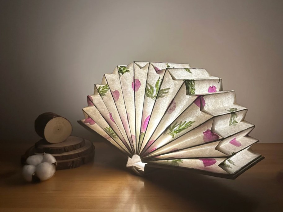 lamp that looks like a book
