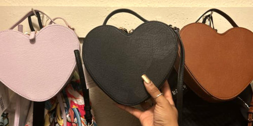 Get $15 Off LC Lauren Conrad Heart Crossbody Bag on Kohls.com (+ More Valentine’s Styles!)