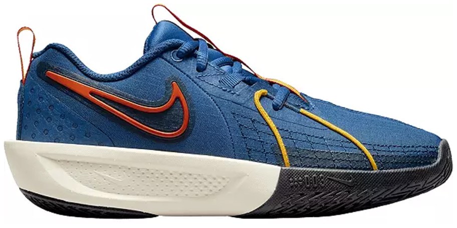 blue nike shoe 