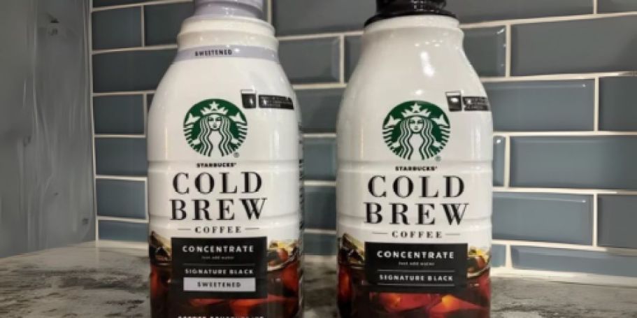 Starbucks Cold Brew Concentrate 32oz Only $5.82 Shipped on Amazon (Reg. $8)