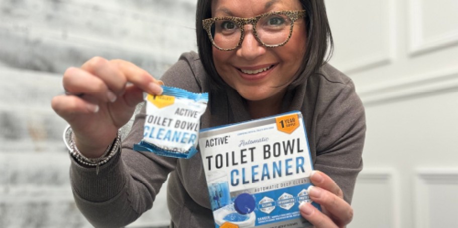 Active Toilet Bowl Cleaner One-Year Supply Just $8.42 Shipped on Amazon (Reg. $24) | Lowest Price Ever!