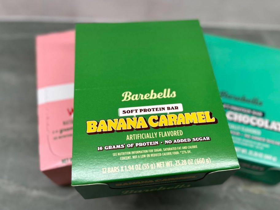 Barebells Banana Caramel Box