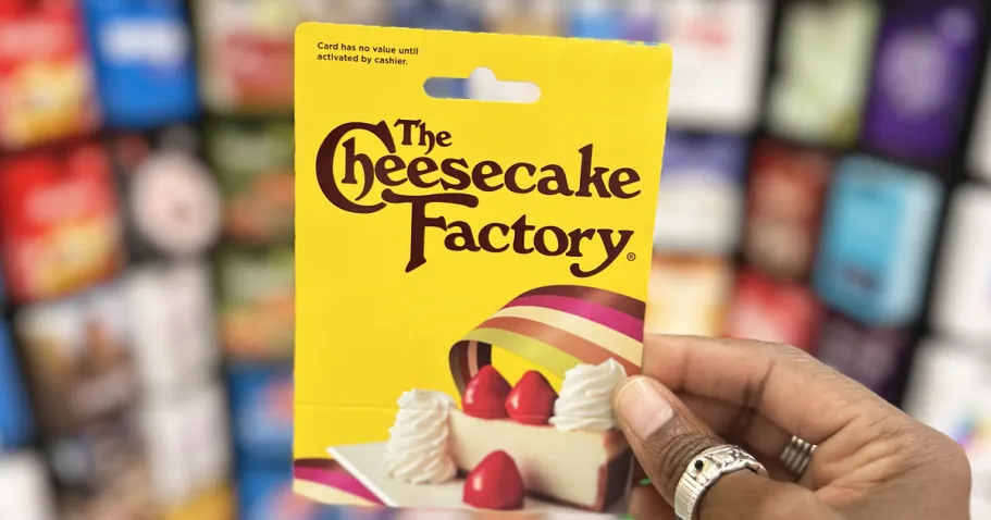 FREE $20 Cheesecake Factory Bonus Card w/ $100 Gift Card Purchase