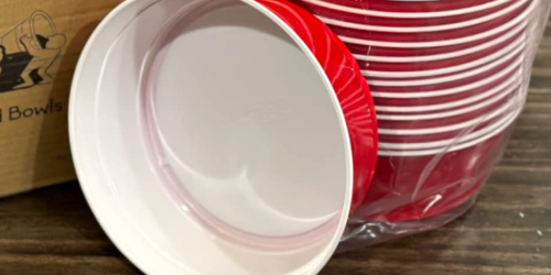Red Party Cup Bowls 50-Pack Only $19.99 Shipped on Amazon