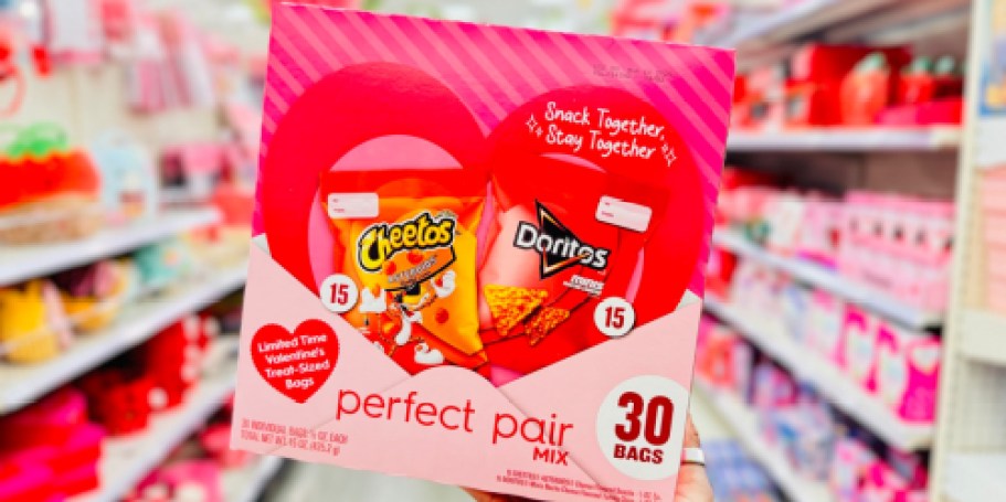 Frito-Lay Valentine Themed 30-Count Pack Just $9.99 on Target.com | Great for Classroom Party