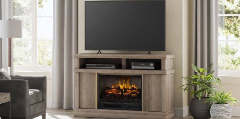 Up to 70% Off Electric Fireplaces on HomeDepot.com + Free Shipping