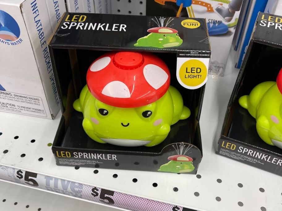 Five Below Frog LED Sprinkler