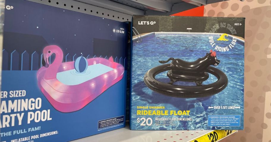 Five Below Pool and Rideable Floats