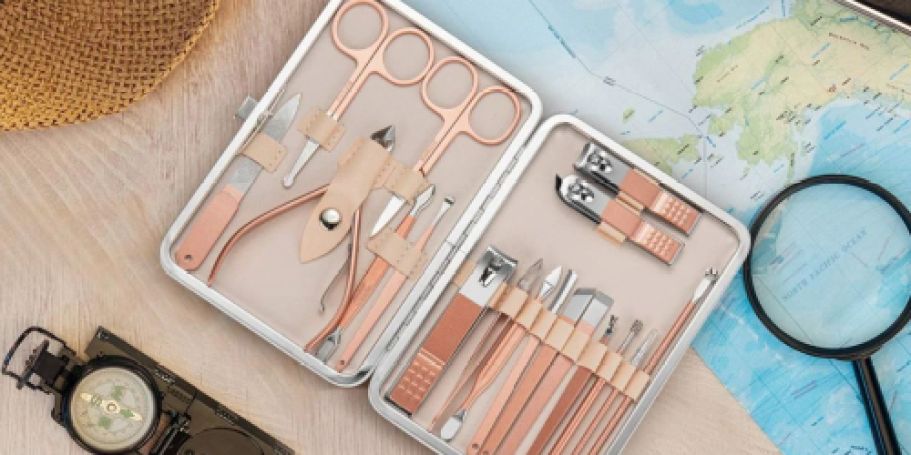 Manicure 18-Piece Set with Case Just $3.93 on Walmart.com (Reg $18)