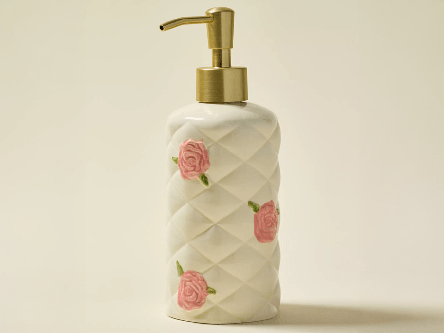 Rose Soap Dispenser