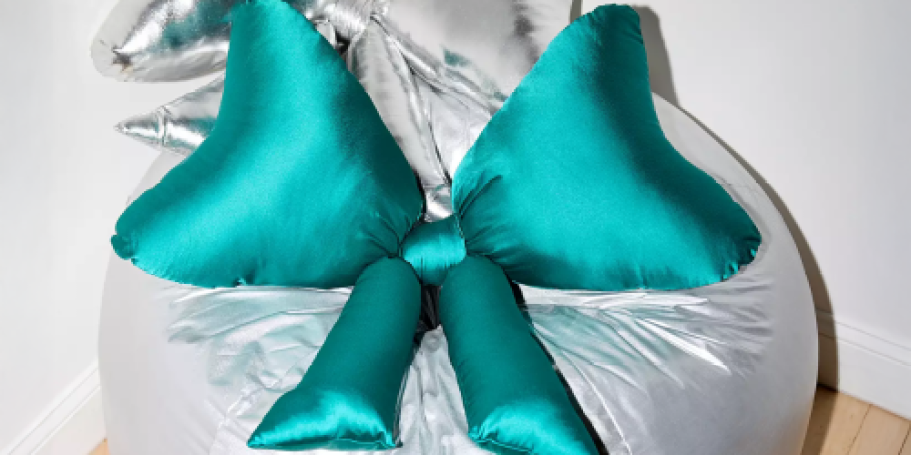Up to 85% Off Urban Outfitters Home Decor | Satin Bow Throw Pillow ONLY $8.99 (Reg. $49)