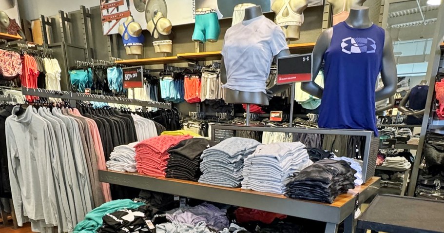 Stacking Under Armour Outlet Promo Codes | Styles from $5.85 Shipped – Today Only!