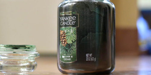 Up to 75% Off Yankee Candle Semi-Annual Sale | Large Jar Candles Just $8!