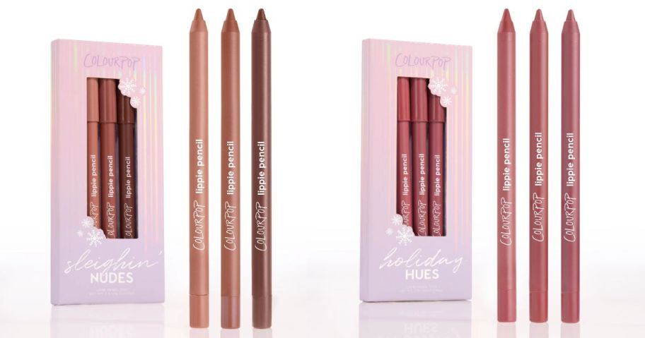 colourpop lip pencil kit stock images