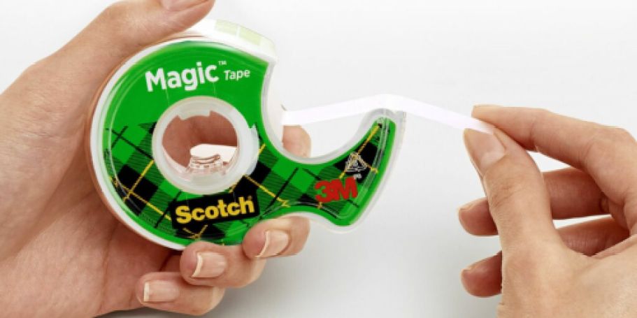 Scotch Magic Tape 4-Pack Just $1.63 on Lowes.com (ONLY 41¢ Each!)
