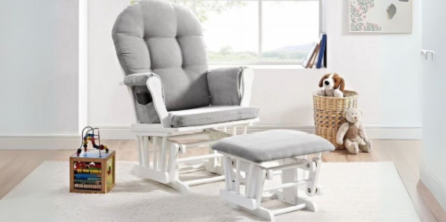 Glider Rocker & Ottoman Set Only $75 Shipped on Walmart.com (Reg. $145)