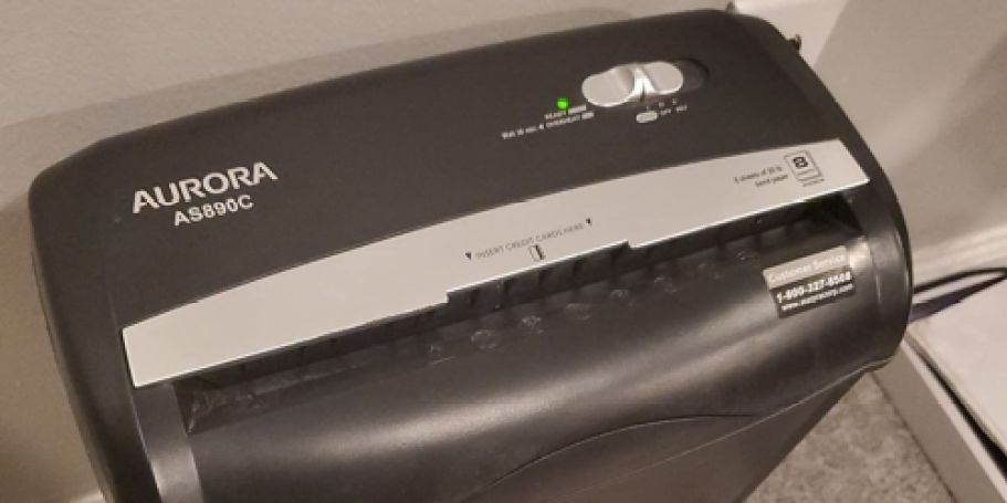 Highly-Rated Paper Shredder Only $22.64 (Reg. $38)