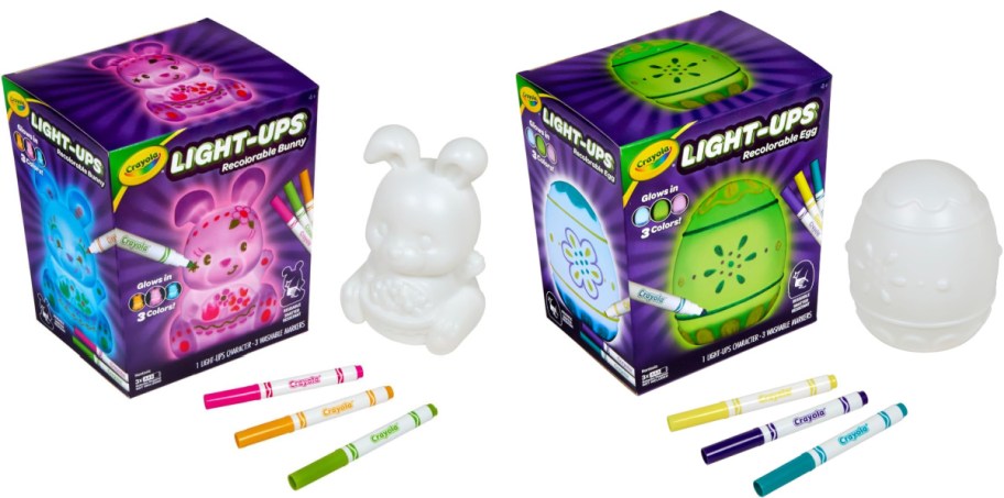 Crayola Easter Light-Ups in bunny and egg-2