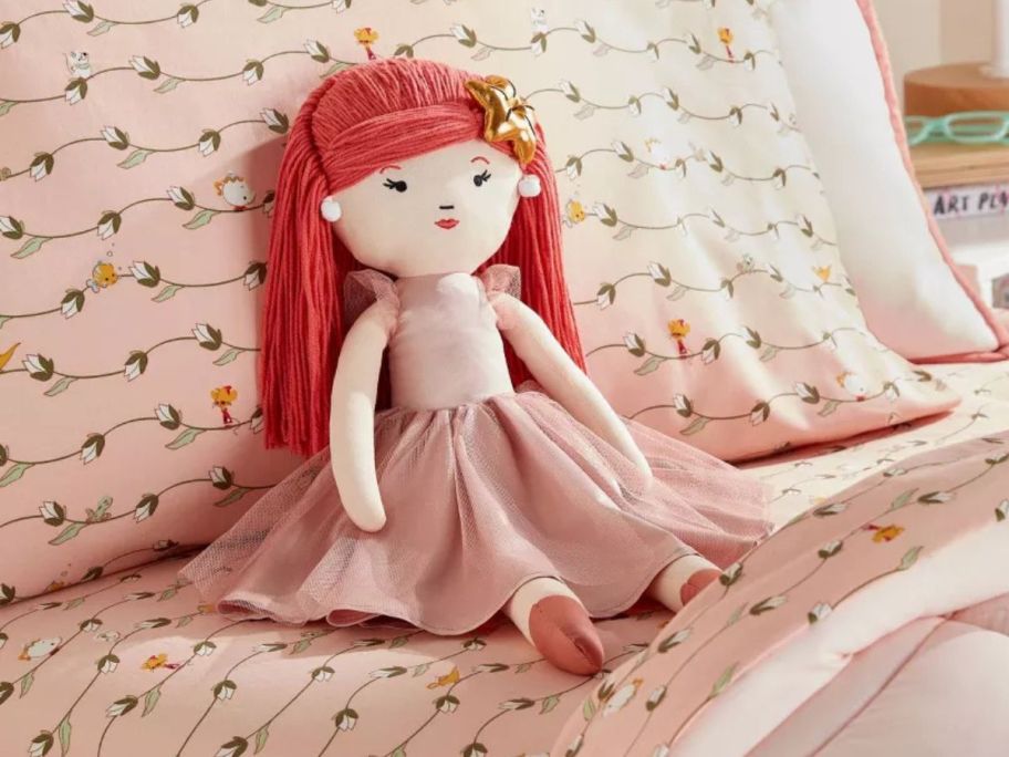 Pillowfort Disney Princess Ariel Pillow Buddy