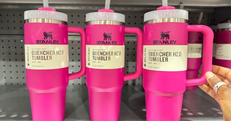 Up to 40% Off Stanley Sale + FREE Shipping | Quencher Tumblers from $21 Shipped!