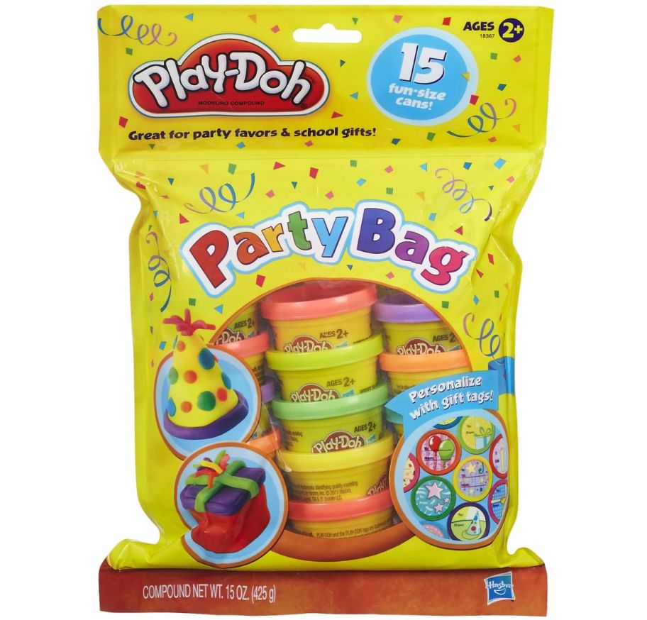 15 count bag of play doh fun size cans