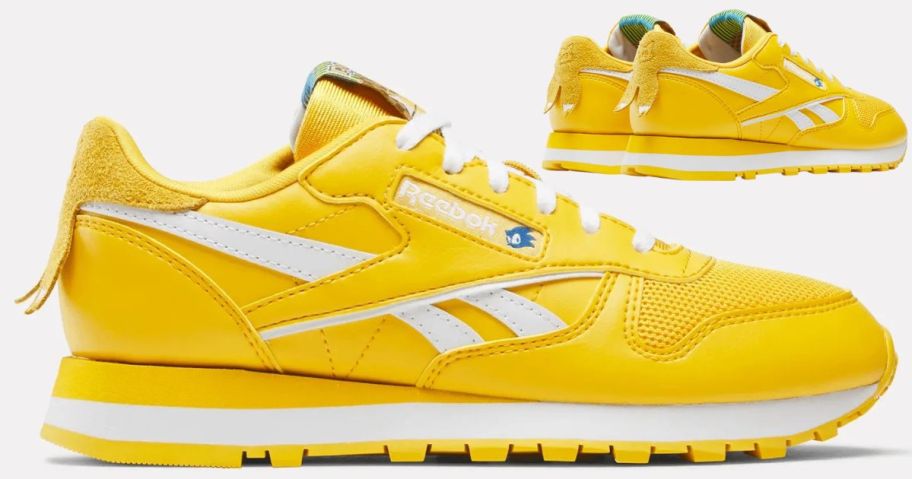 Reebok Grade School x Sonic 3 Classic Leather Shoes