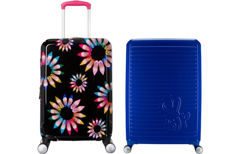 two hardside carry on spinner bags