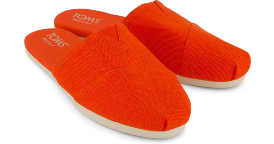 TOMS Alpargata Mule in Flame Heritage Canvas