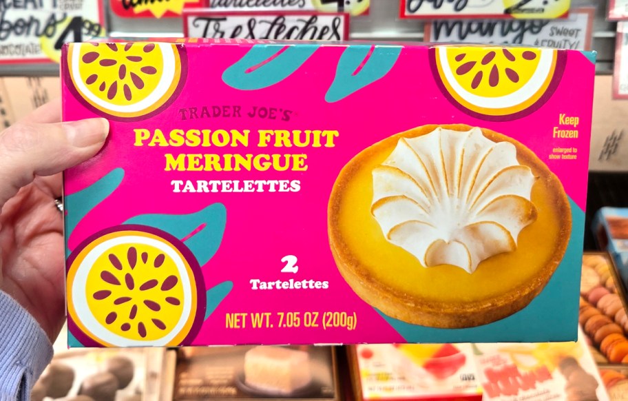 Trader Joes Passion Fruit Meringue Tarteletes